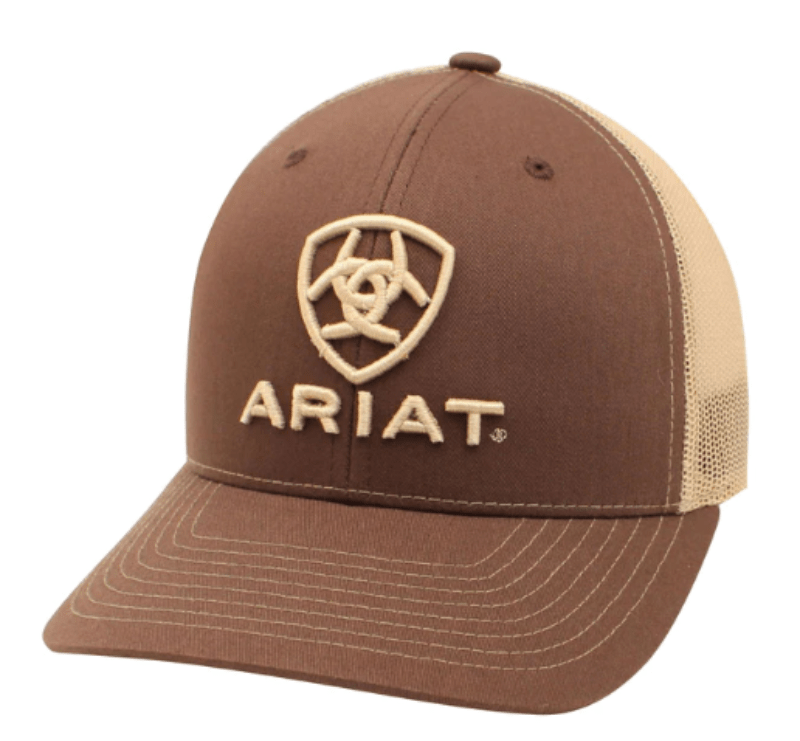 Ariat Caps Brown/Tan Ariat Cap Mens 112
