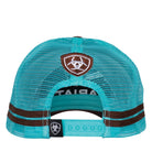 Ariat Caps Brown/Turquoise Ariat Cap Trucker Stacked Logo