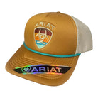 Ariat Caps Camel Ariat Cap Womens Striped Patch