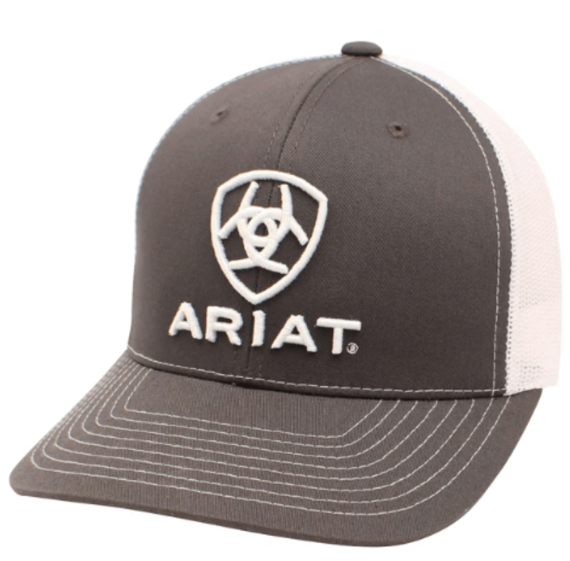 Ariat Caps Grey/White Ariat Cap Mens 112