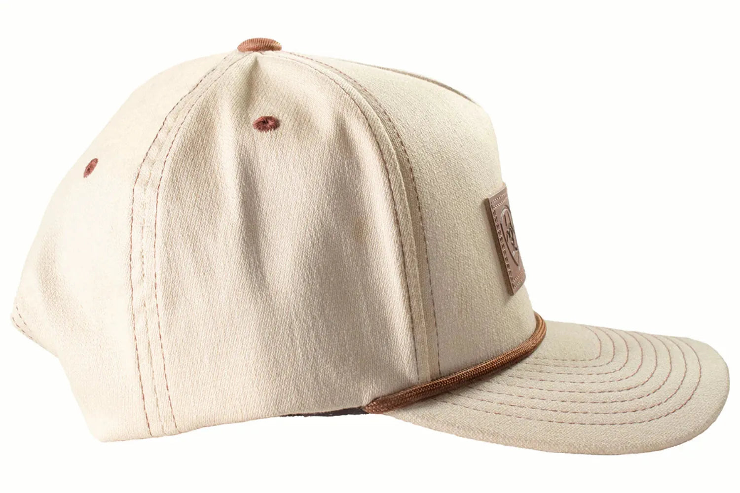 Ariat Caps Khaki Ariat Cap Mens Patch Fabric Snapback