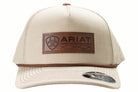 Ariat Caps Khaki Ariat Cap Mens Patch Fabric Snapback