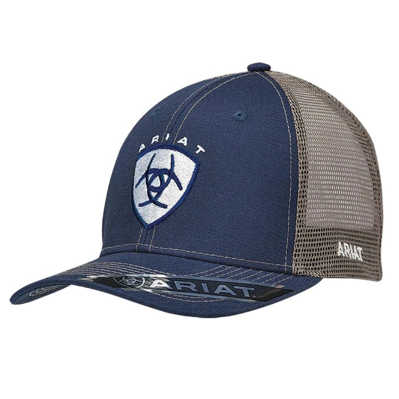 Ariat Caps Navy Ariat Mens Logo Cap (1595303)