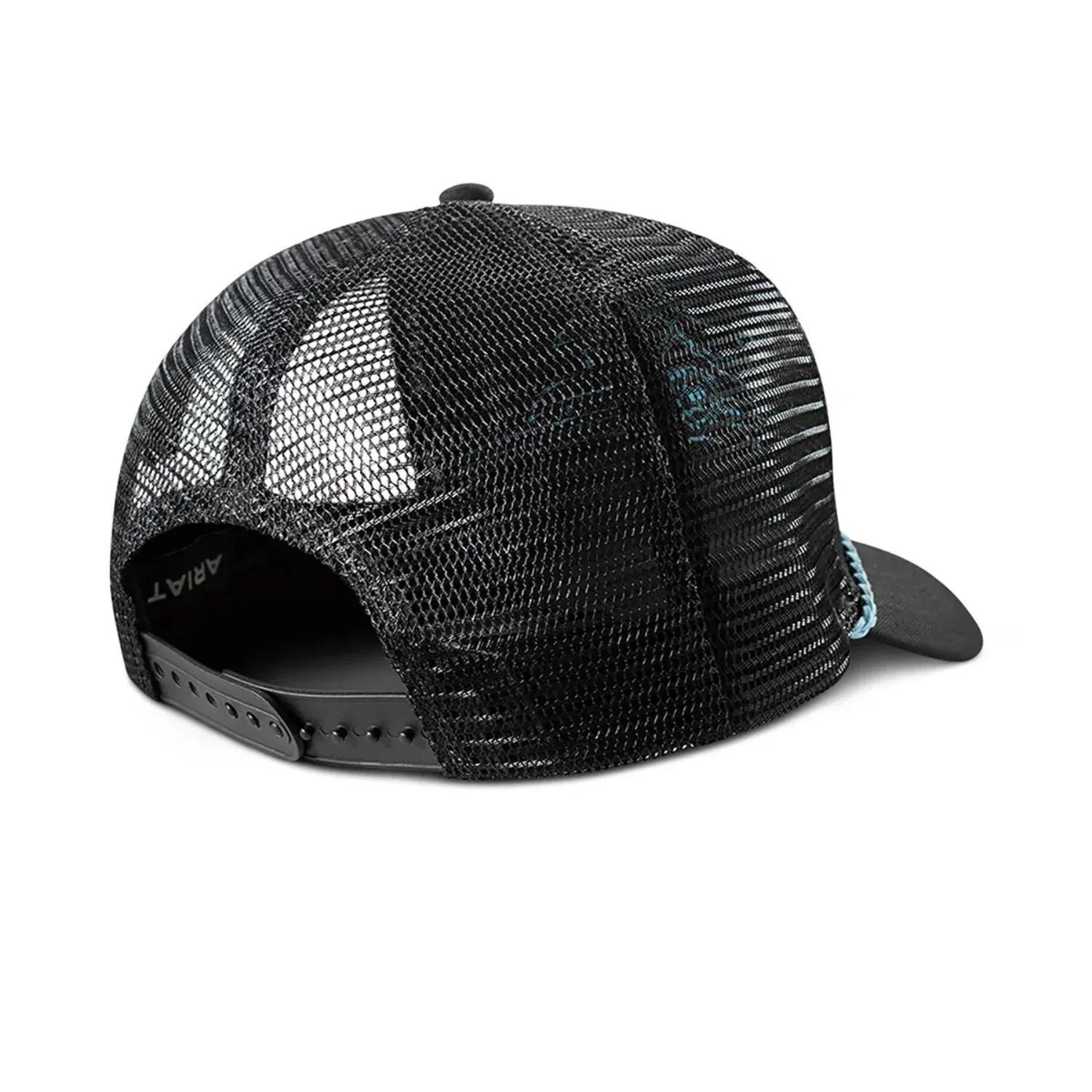 Ariat Caps Turquoise Ariat Cap Womens Ponyflo Snapback Rope Bootstitch
