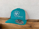 Ariat Caps Turquoise Ariat Cap Womens Shield Logo Mesh