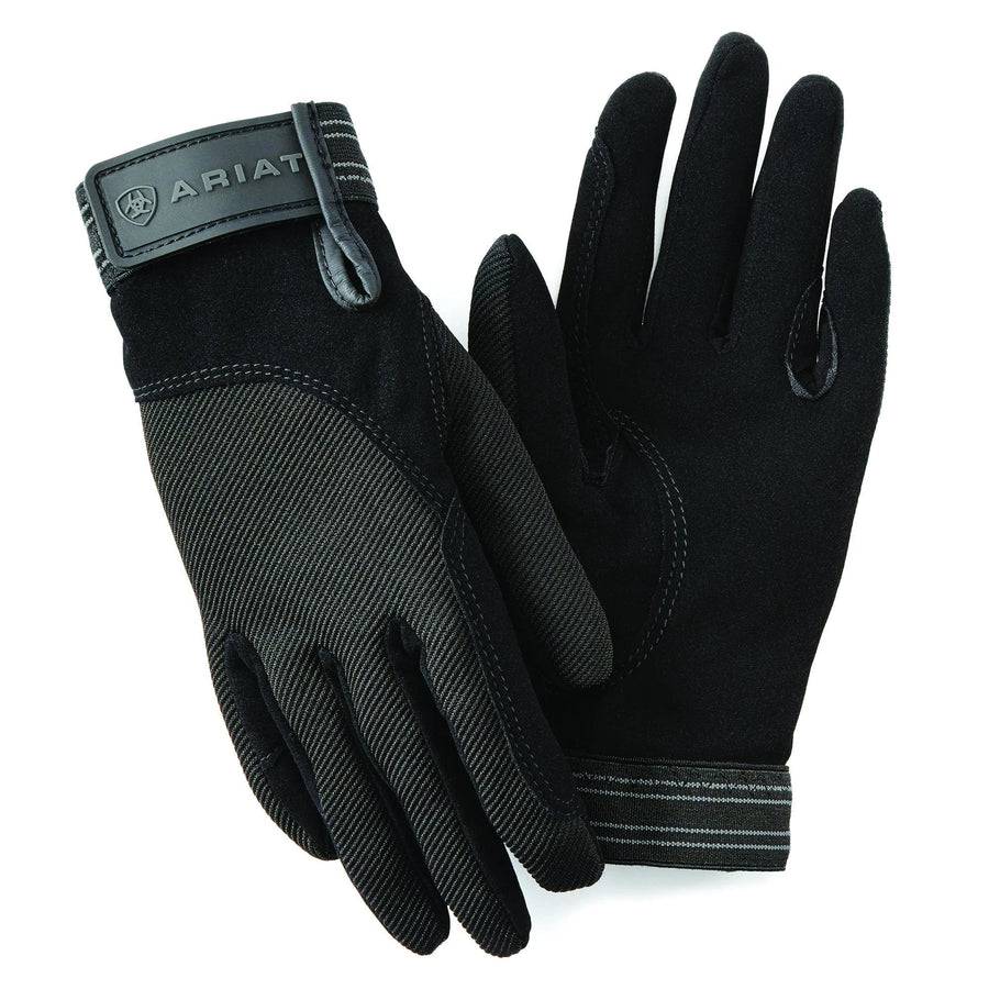 Ariat Gloves 6.5 / Black Ariat Gloves Tek Grip (10004364)