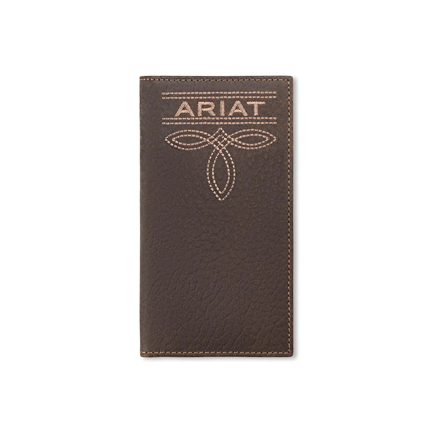 Ariat Handbags - Wallets Brown Ariat Wallet Rodeo Buck Stitch