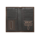 Ariat Handbags - Wallets Brown Ariat Wallet Rodeo Buck Stitch