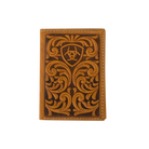 Ariat Handbags - Wallets Brown Ariat Wallet Tri Fold Scrolling Embossed