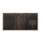 Ariat Handbags - Wallets Brown Ariat Wallet Tri Fold Shield Embossed