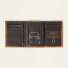 Ariat Handbags - Wallets Brown Ariat Wallet Tri Fold Southwest Diamond Lace