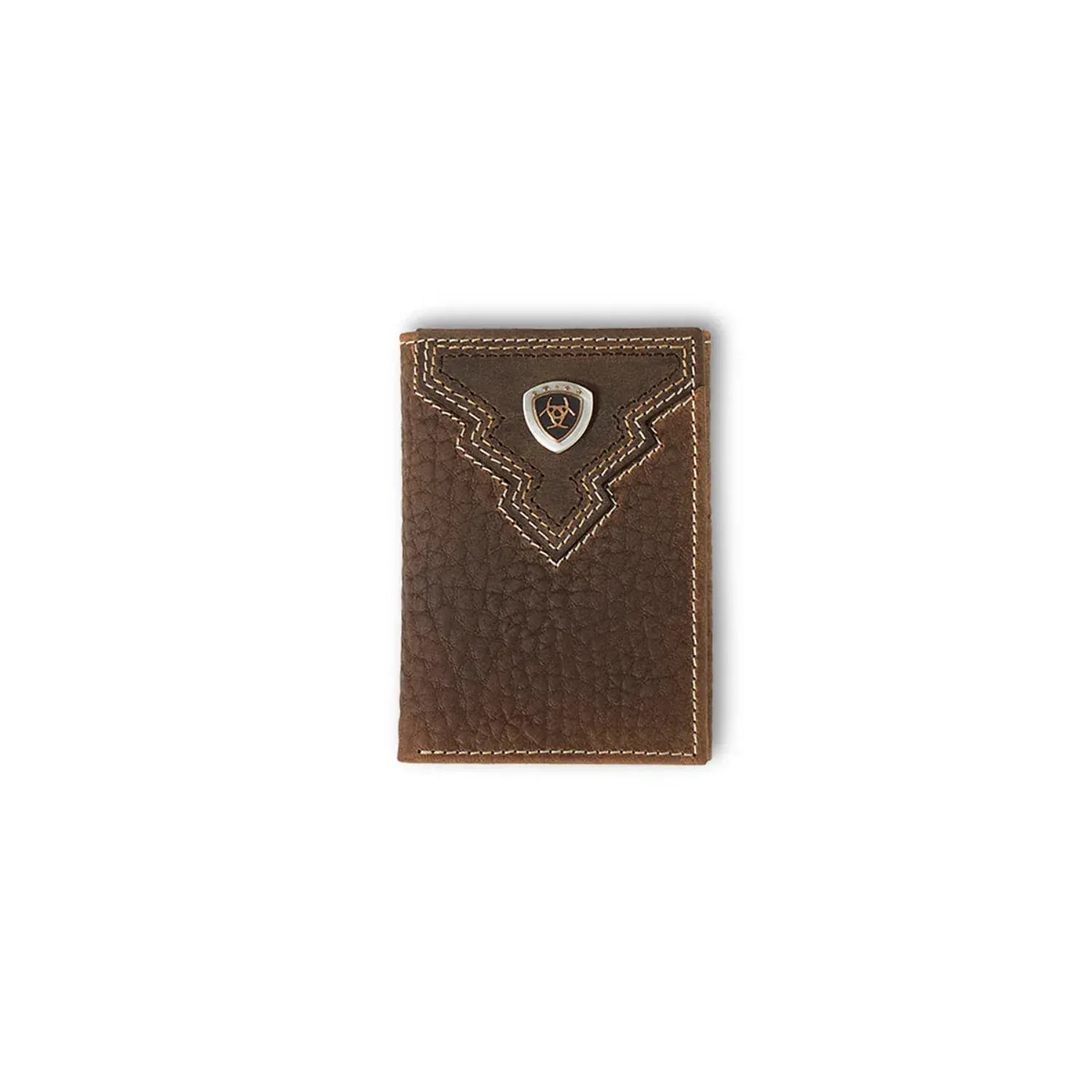 Ariat Handbags - Wallets Brown Rowdy Ariat Wallet Tri Fold Overlay Shield