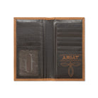Ariat Handbags - Wallets M / Brown Ariat Wallet Rodeo Cross Stitch Patch