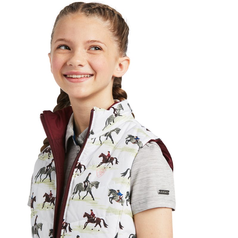 Ariat Kids Jumpers, Jackets & Vests Ariat Vest Kids Bella Reversible (10039220)