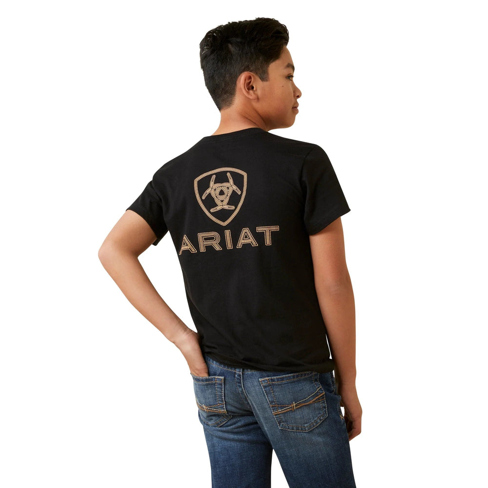 Ariat Kids Shirts Ariat Boys Shield Stitch T-Shirt (10045294)