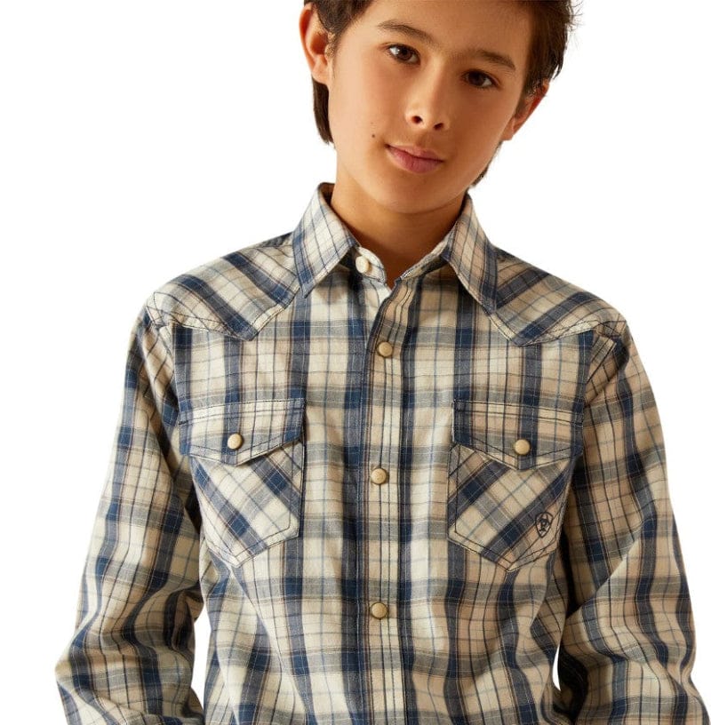 Ariat Kids Shirts Ariat Shirt Boys Hampton Retro Fit