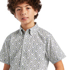 Ariat Kids Shirts L / White Ariat Shirt Boys Baylor