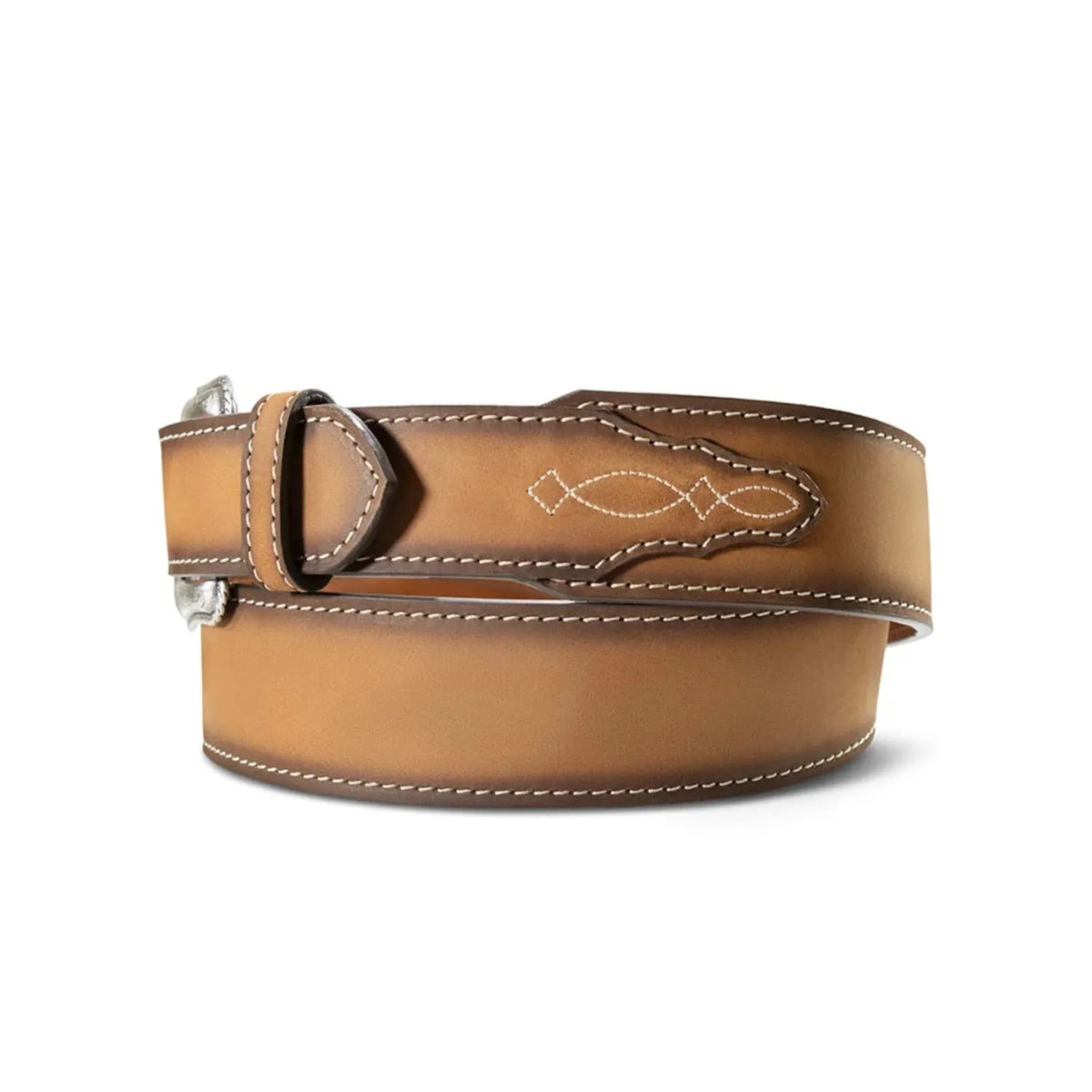 Ariat Mens Belts Ariat Belt Mens Scalloped Billets