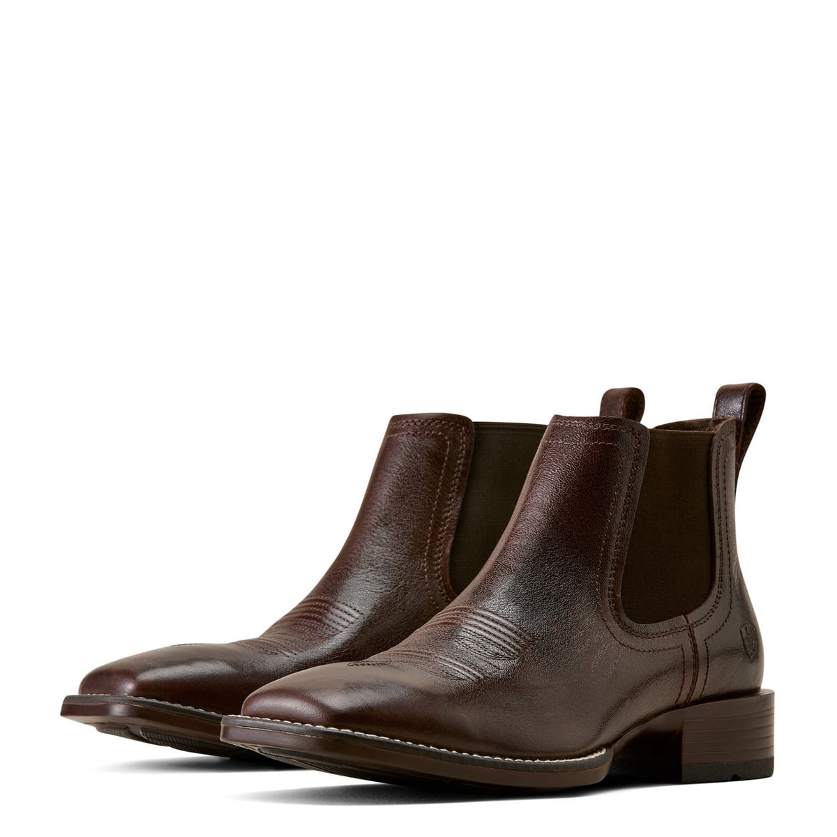 Ariat Mens Boots - Shoes MEN 10.5EE / Chocolate Chip Ariat Boots Mens Booker Chelsea