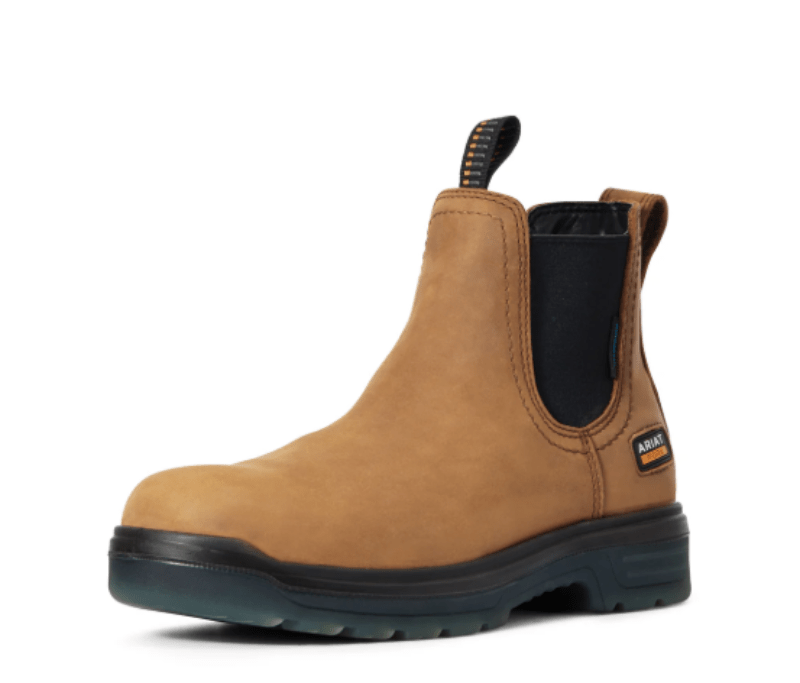 Ariat Mens Boots - Shoes MEN 9.5 / Aged Bark Ariat Boots Mens Turbo Chelsea H20