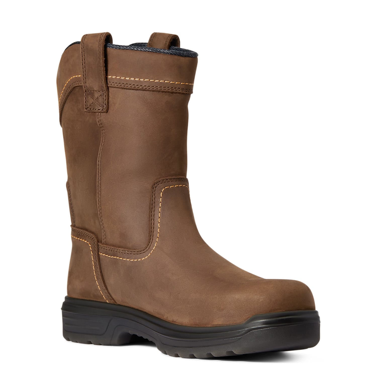 Ariat Mens Boots - Shoes Mens Ariat Turbo Pull-on H20 Carbon Toe Boots