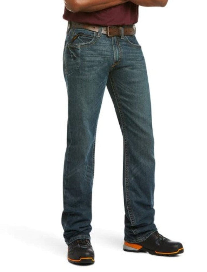 Ariat Mens Jeans 28x32 Ariat Jeans Mens Ironside Rebar M5 Slim Straight leg (10016222)
