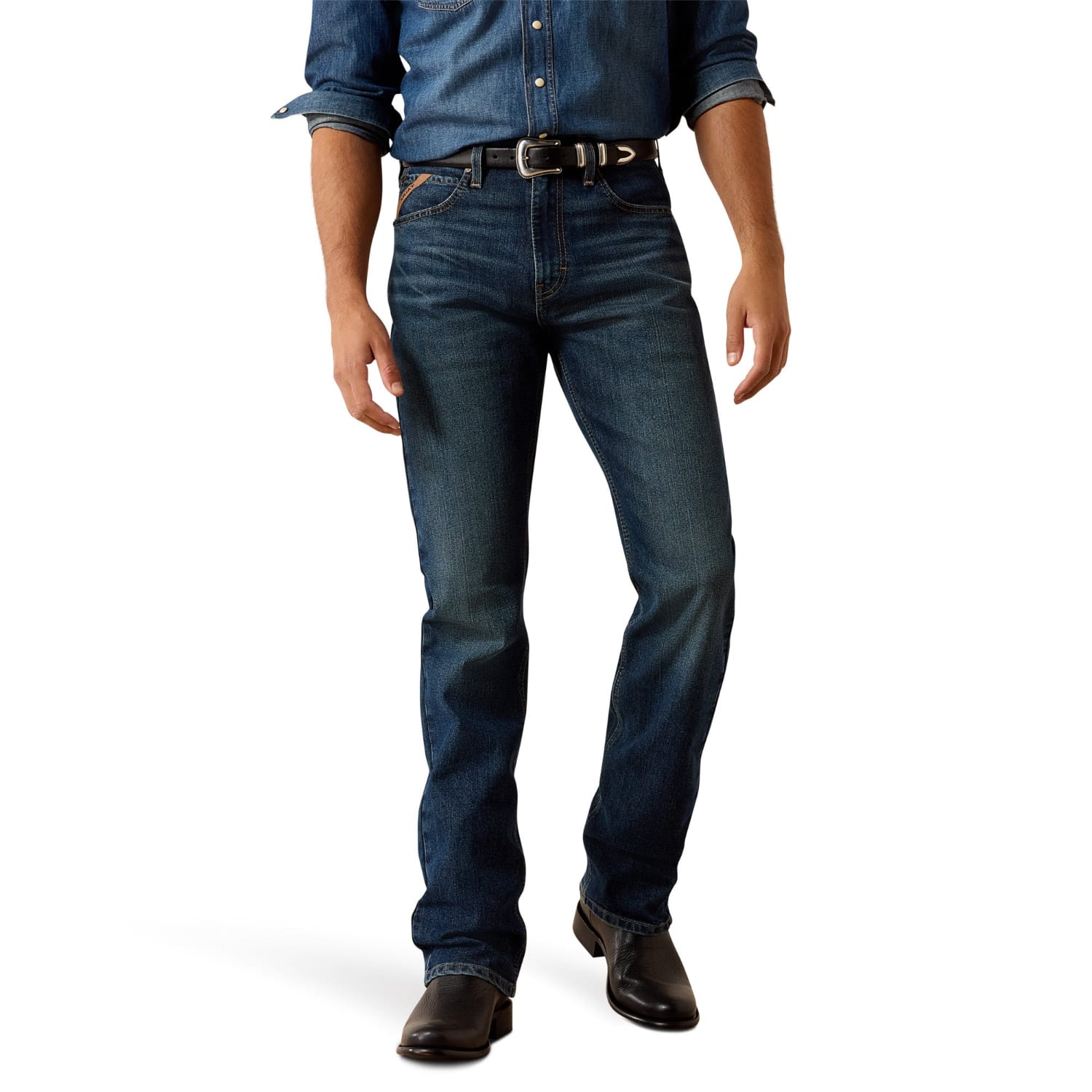 Ariat Mens Jeans 29x34 / Encinitas Ariat Jeans Mens M7 Pro Series Classic Rise Straight Ray