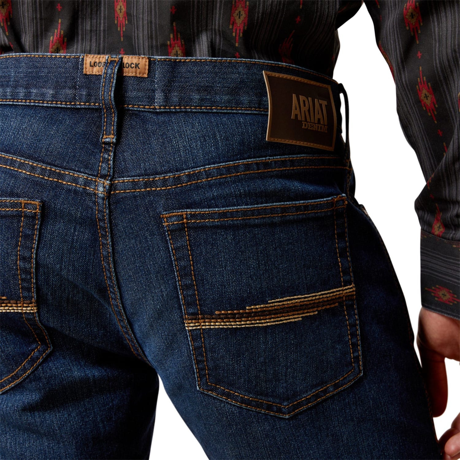 Ariat Mens Jeans 30x32 / Hampton Ariat Jeans Mens M7 Straight Leg Baron