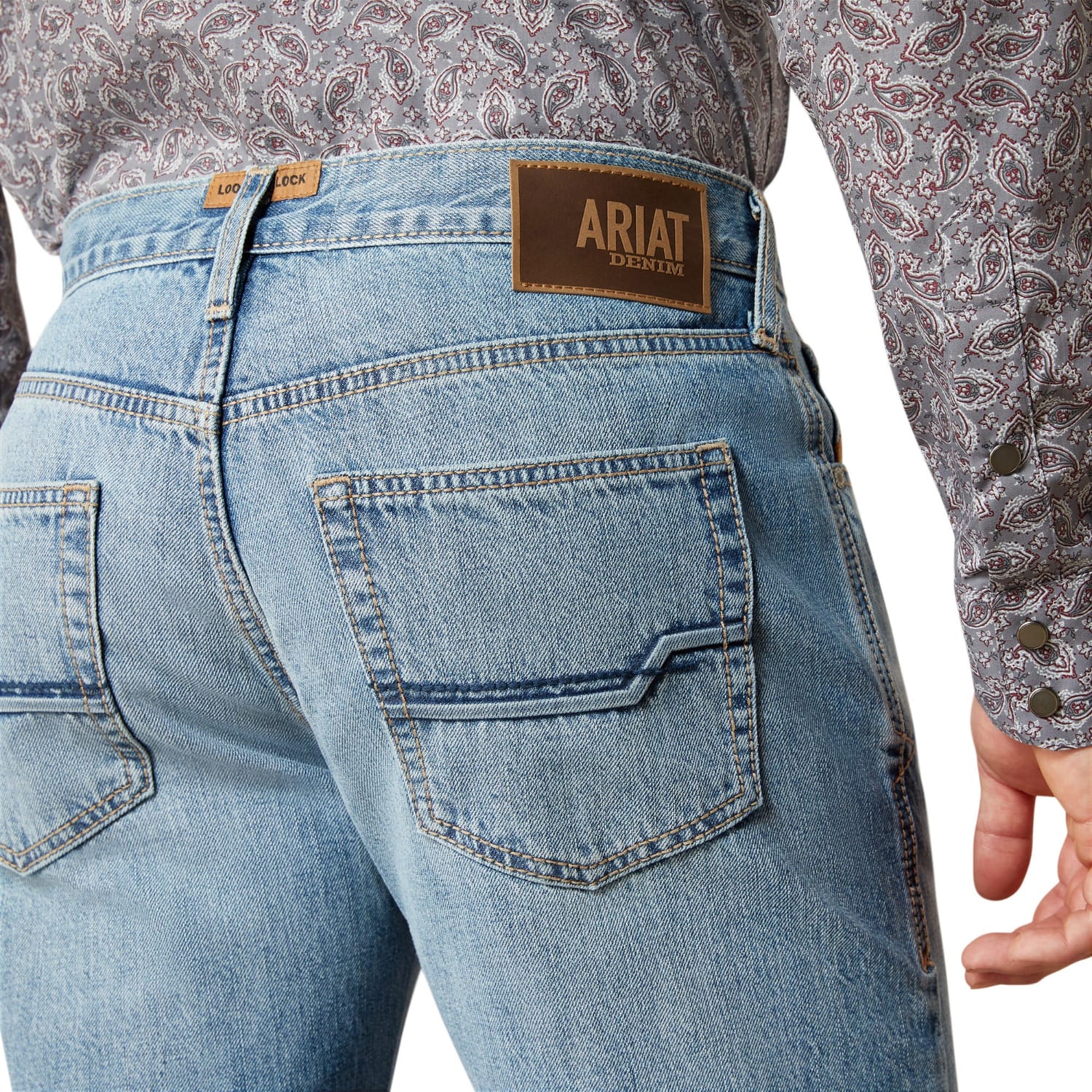 Ariat Mens Jeans 30x32 / Randy Ariat Jeans Mens M5 Straight Leg Gilroy