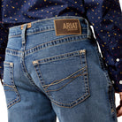Ariat Mens Jeans Ariat Jeans Mens M5 Straight Leg Calico Carlos