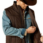 Ariat Mens Jumpers- Jackets - Vests Ariat Vest Mens Crius Insulated