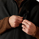 Ariat Mens Jumpers- Jackets - Vests Ariat Vest Mens Vernon Softshell
