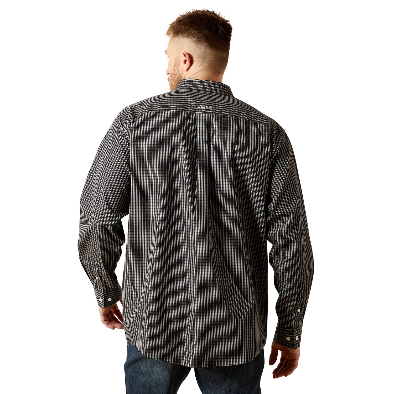 Ariat Mens Shirts Ariat Shirt Mens Abel Wrinkle Free Classic Fit