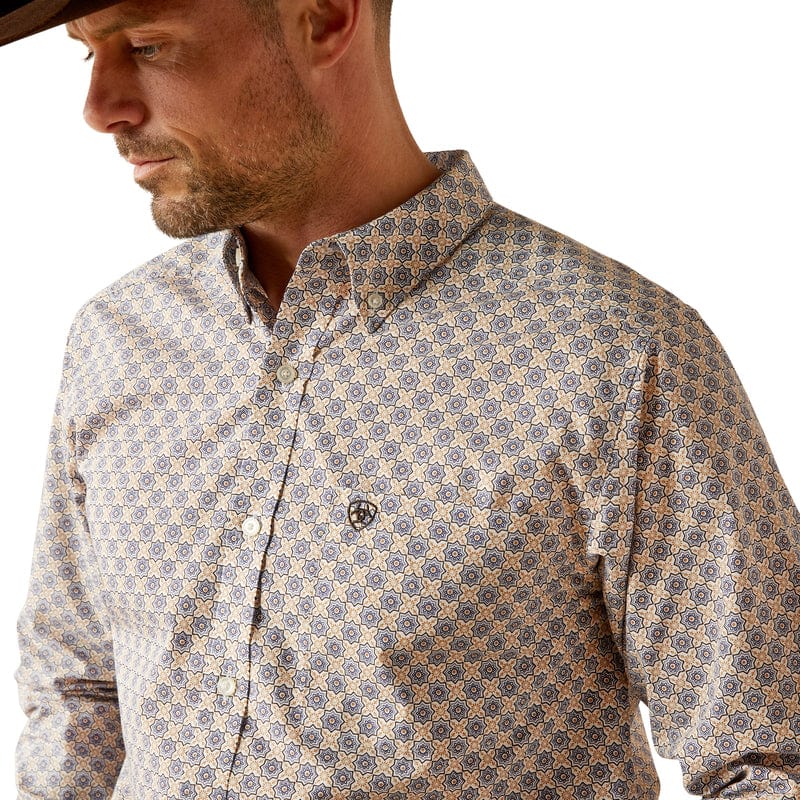 Ariat Mens Shirts Ariat Shirt Mens Cario Fitted