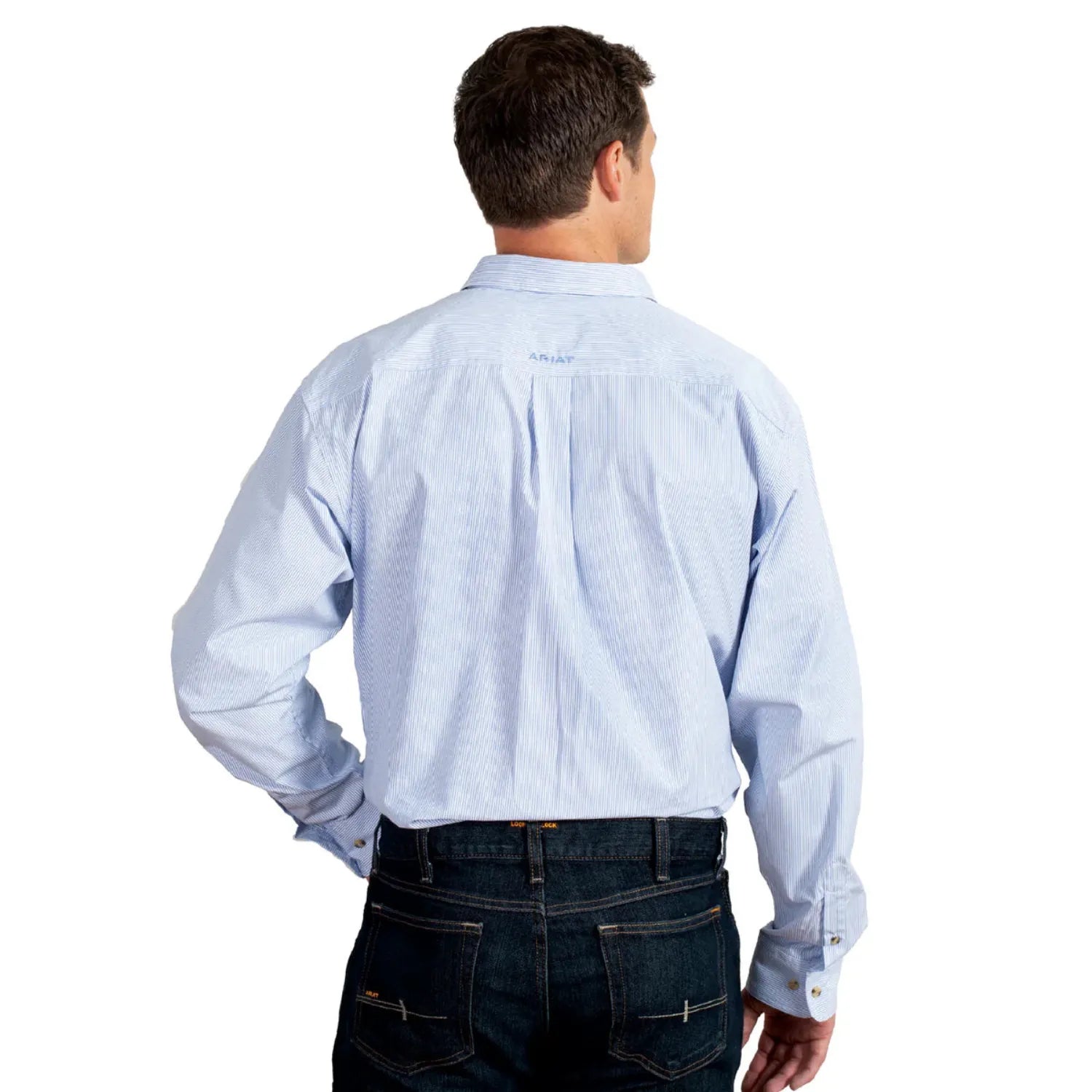 Ariat Mens Shirts Ariat Shirt Mens Cliff Pro Series Stripe