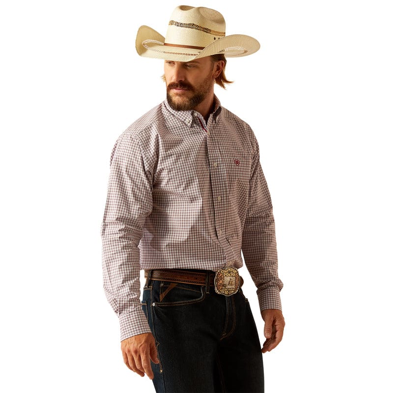 Ariat Mens Shirts Ariat Shirt Mens Pro Series Glen Classic Fit