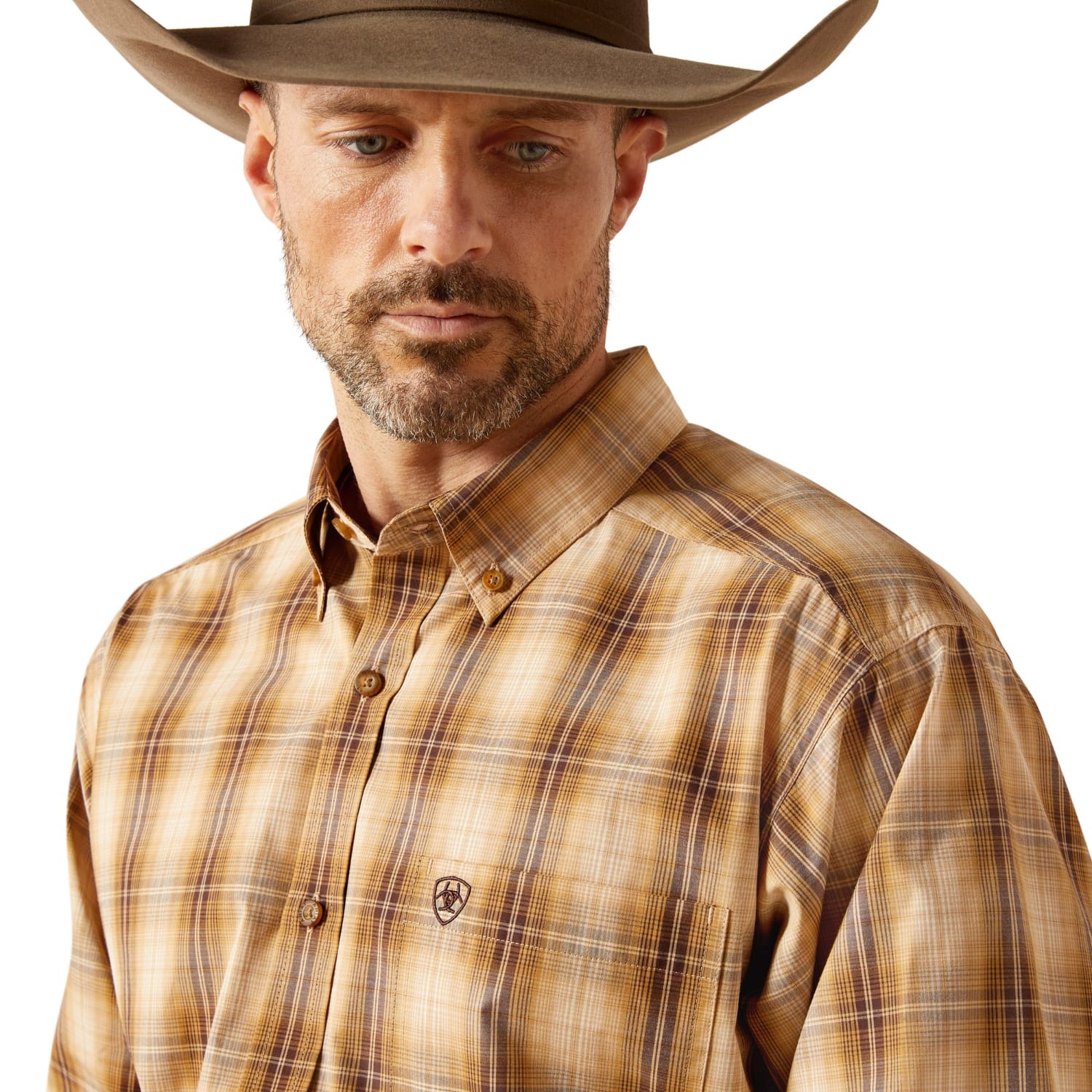 Ariat Mens Shirts Ariat Shirt Mens Pro Series Tiger