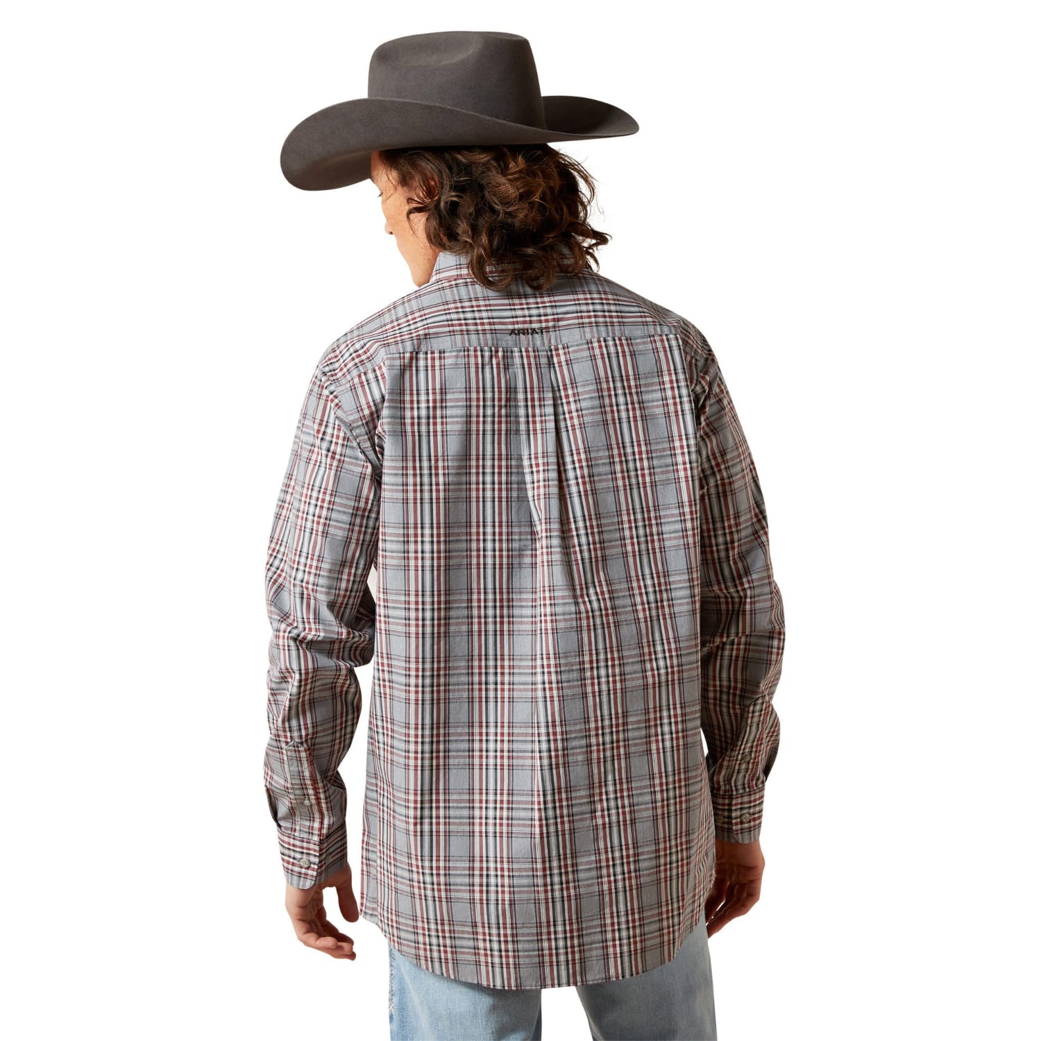 Ariat Mens Shirts Ariat Shirt Mens Pro Series Trenton Fitted