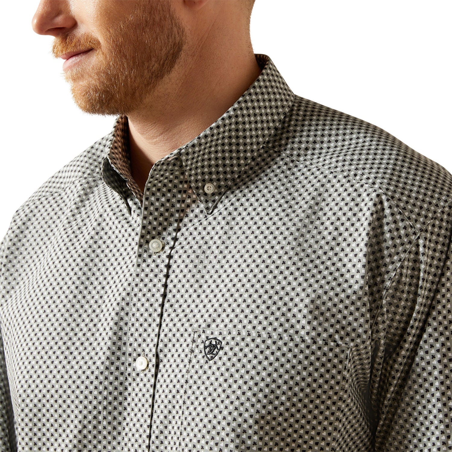 Ariat Mens Shirts Ariat Shirt Mens Tristan Classic Fit