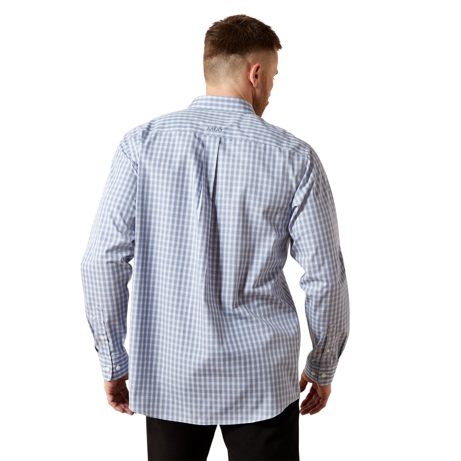 Ariat Mens Shirts Ariat Shirt Mens Wrinkle Free Brett Fitted