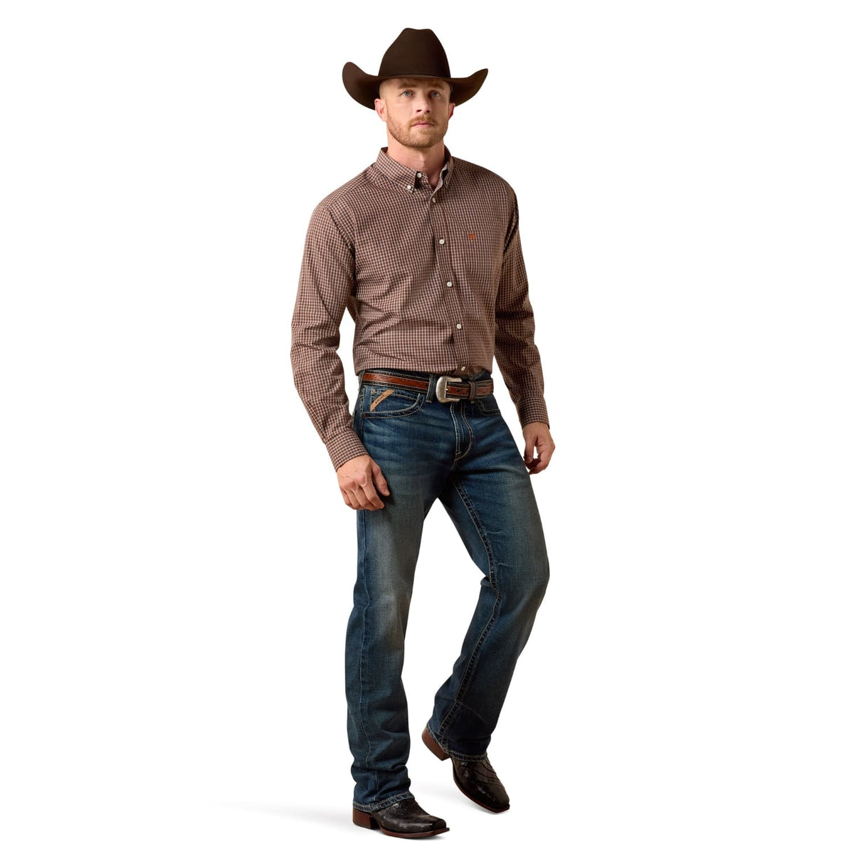 Ariat Mens Shirts Ariat Shirt Mens Wrinkle Free Coen Classic Fit