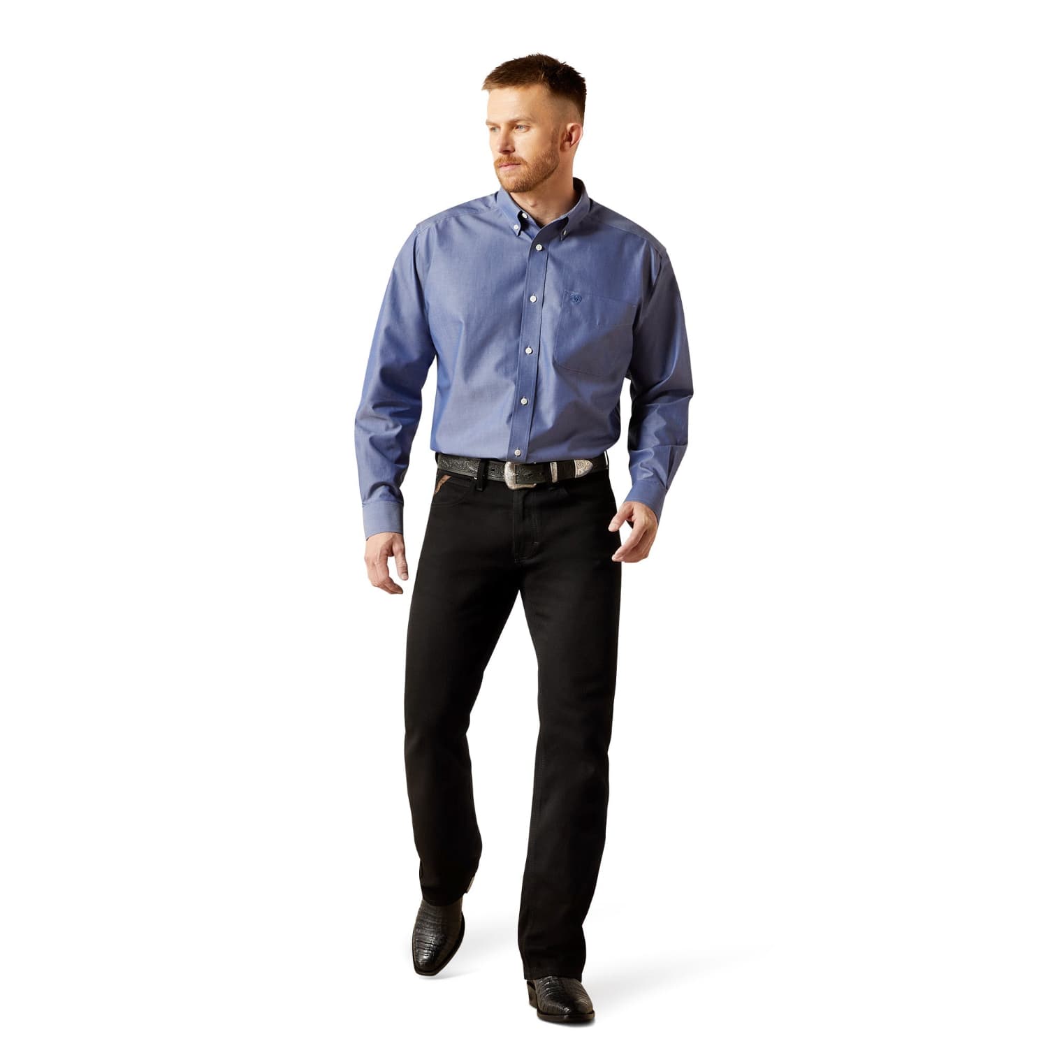 Ariat Mens Shirts Ariat Shirt Mens Wrinkle Free Oxford