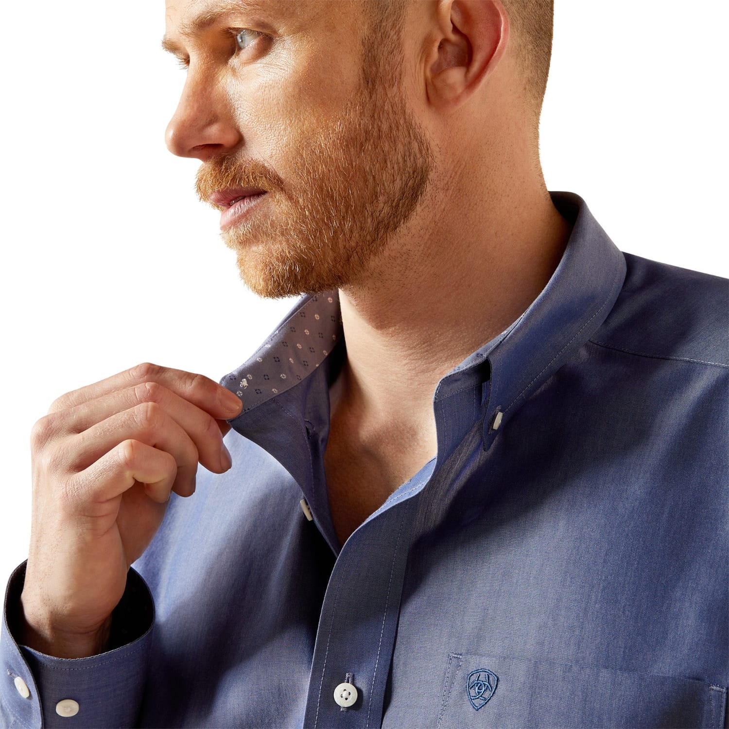 Ariat Mens Shirts Ariat Shirt Mens Wrinkle Free Oxford