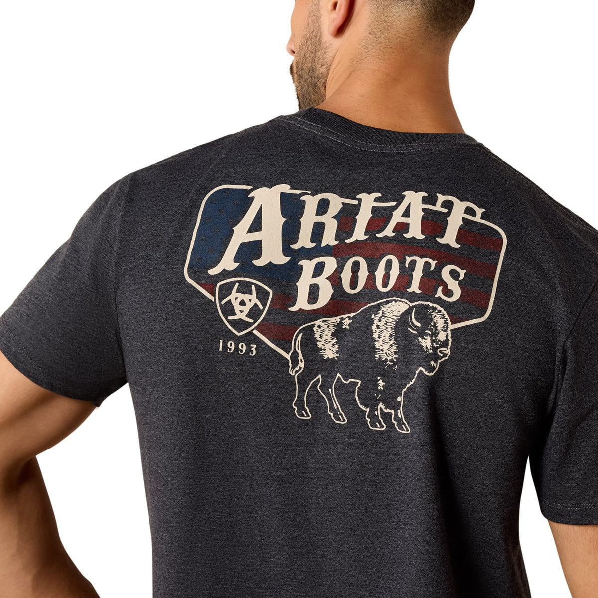 Ariat Mens Shirts Ariat Tee Mens American Bison