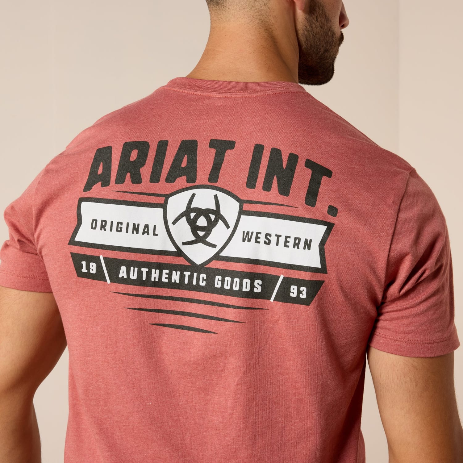 Ariat Mens Shirts Ariat Tee Mens Banner Badge