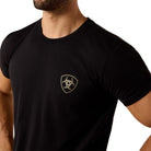 Ariat Mens Shirts Ariat Tee Mens Banner Badge