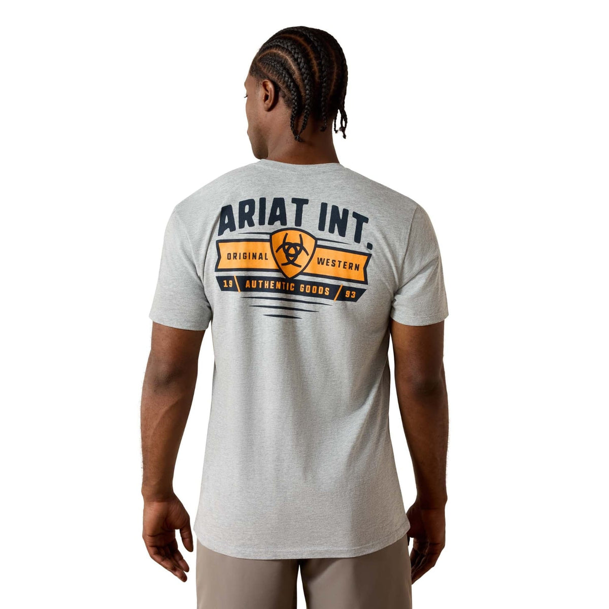 Ariat Mens Shirts Ariat Tee Mens Banner Badge