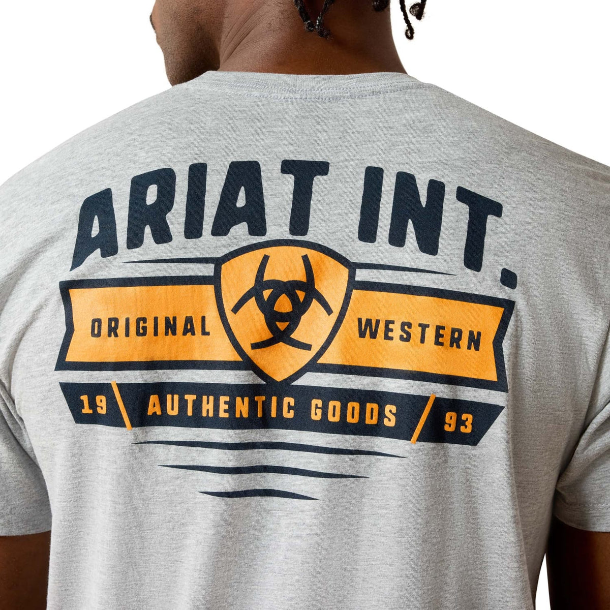 Ariat Mens Shirts Ariat Tee Mens Banner Badge