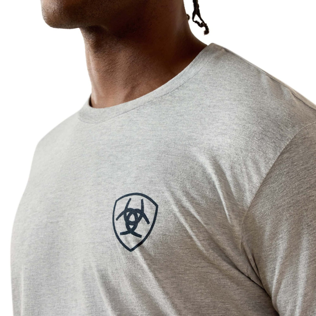 Ariat Mens Shirts Ariat Tee Mens Banner Badge