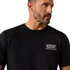 Ariat Mens Shirts Ariat Tee Mens Canyon Aztec Shield